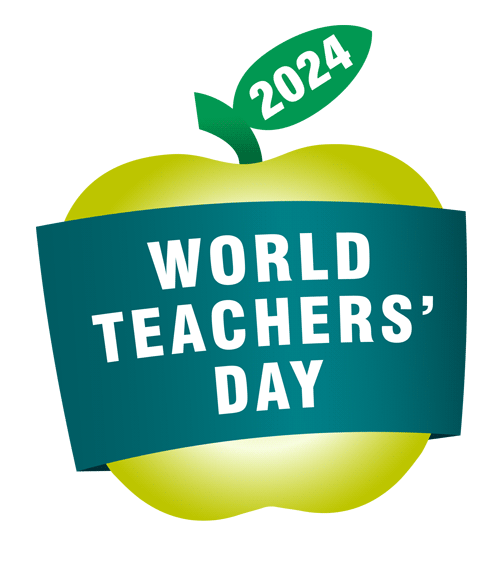 world teachers day logo